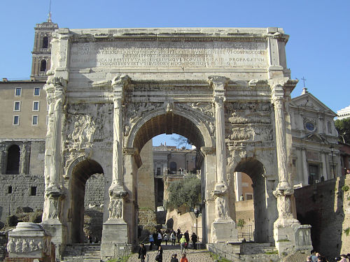 Definition of Roman architecture